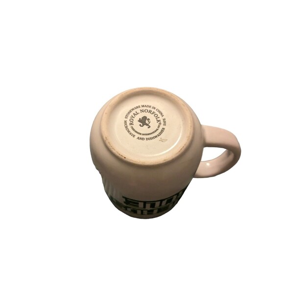 NERDS RULE Royal Norfolk Coffee Cup Mug Retro Video Game 8 Bit Pixel - Picture 4 of 6